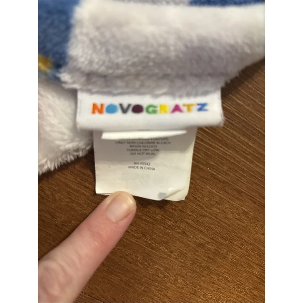 Novogratz Kids Construction Throw Blanket 50x60 Dump Truck Excavator Fleece